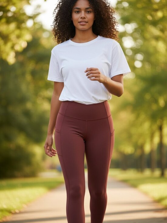 lululemon athletica Pants - Lululemon Align High-Rise Pant with Pockets - Terracotta Red - Size 8